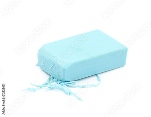 Rubber eraser isolated