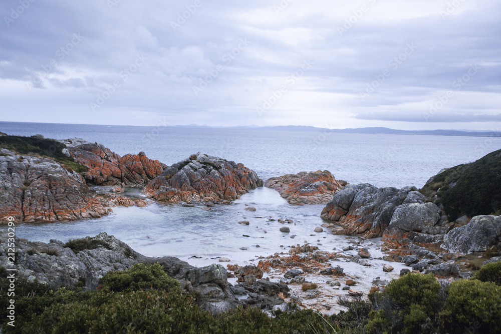 Bay of Fires Beautiful Landscape of Tasmania, Australia