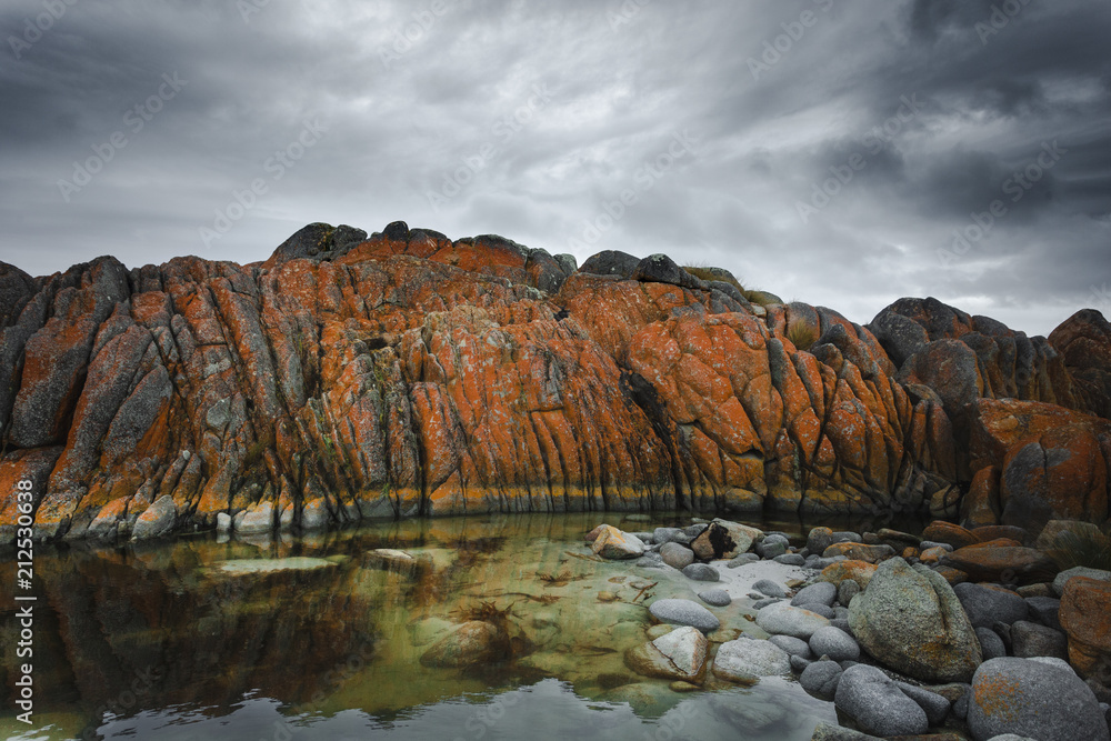 Bay of Fires Beautiful Landscape of Tasmania, Australia