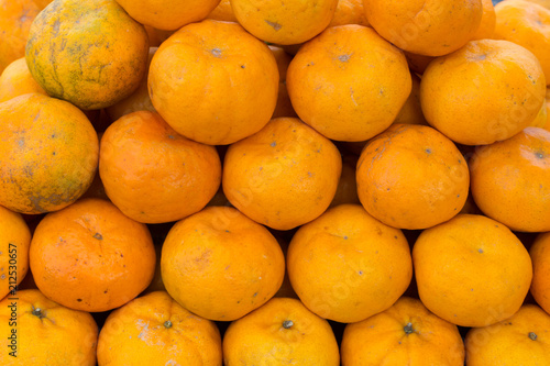 Tangerine  citrus fruit rich in vitamin c.