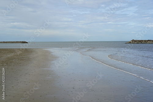 Waves on the beach Gulf of Thailand