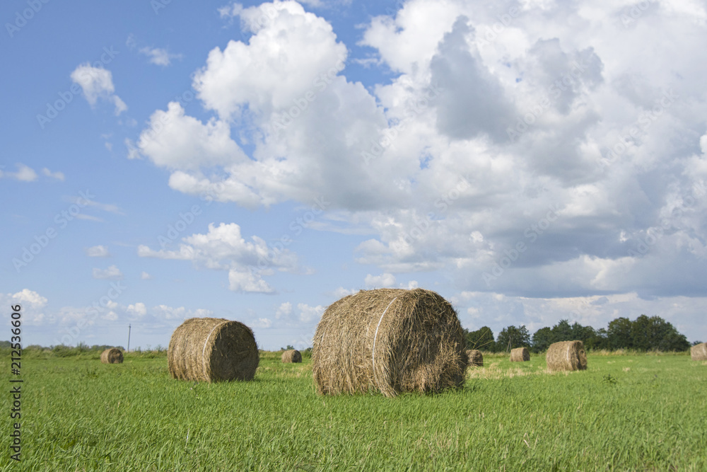 straw bales