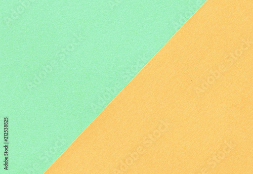 Green and orange papers in ...