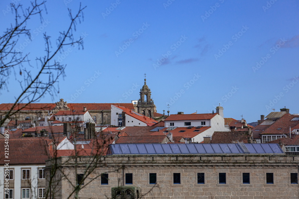 サンティアゴ・デ・コンポステーラ StockFoto Adobe Stock