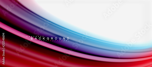 Rainbow fluid colors abstract background twisted liquid design, colorful marble or plastic wavy texture backdrop, multicolored template for business or technology presentation or web brochure cover