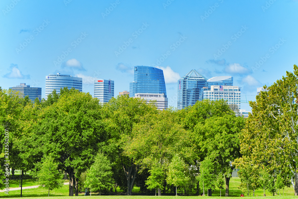 Fototapeta premium Washington, USA, Washington district- Rosslyn.