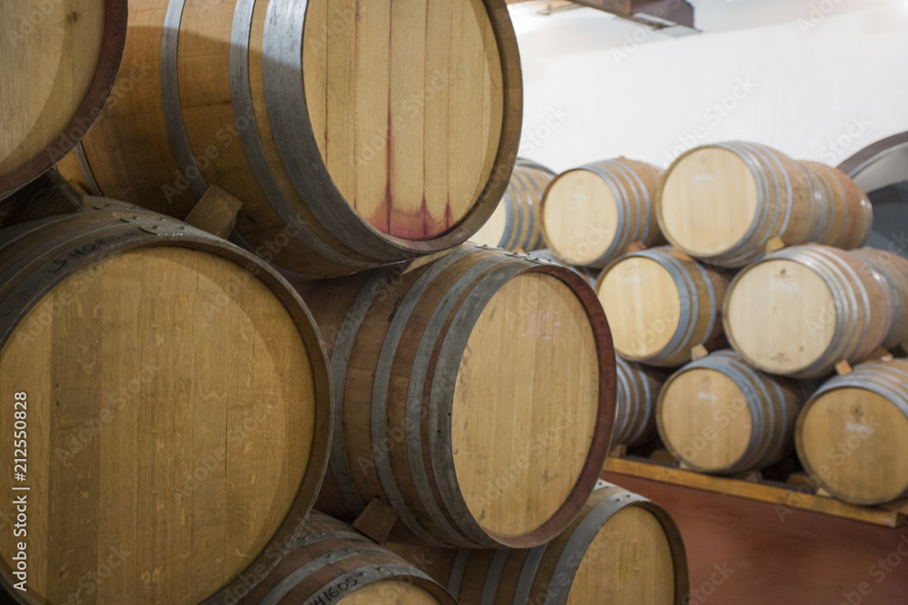 New barrels for aging wine