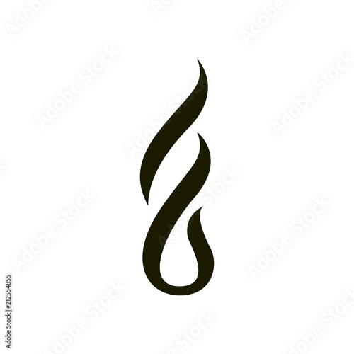 B B Initial Letter With Abstract soft line logo vector element