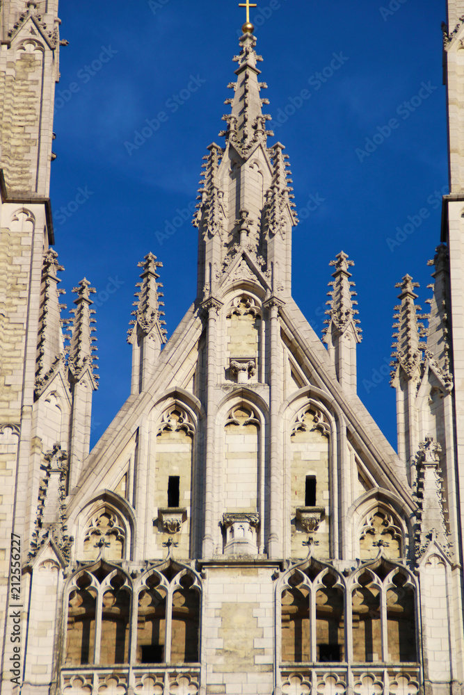 Obraz premium Cathedral of Saint Michael in Brussels.