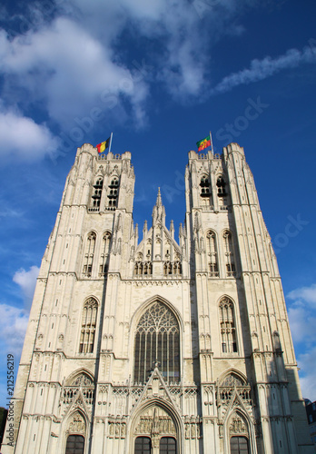 Cathedral of Saint Michael  in Brussels.