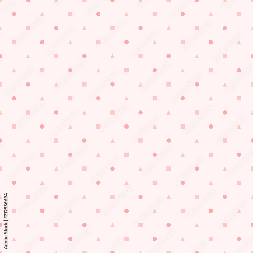 Seamless sweet pink and white background Vector Image