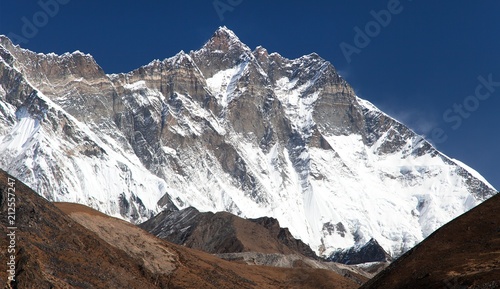 mount Lhotse south rock face