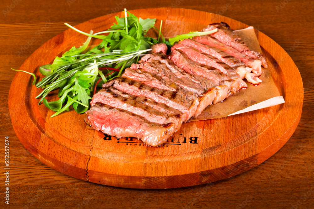Blood Beef steak Blood Beef steak