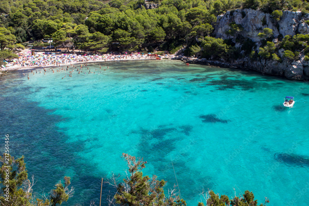 Obraz premium Macarella beach, Menorca, Spain