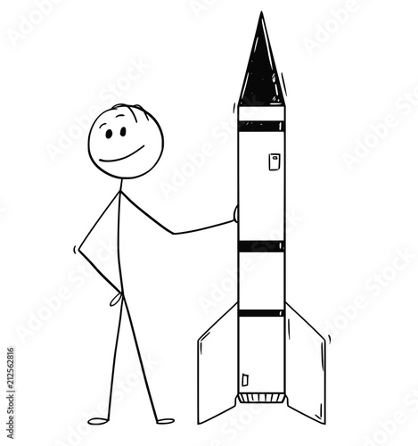 Missile rocket weapon Stock Vector Image  Art  Alamy
