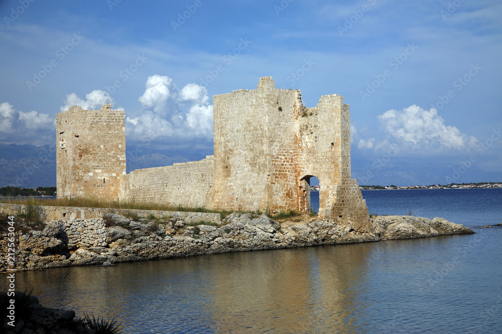 Festung Kastelina, venezianisch, Insel Vir, Kroatien, Europa