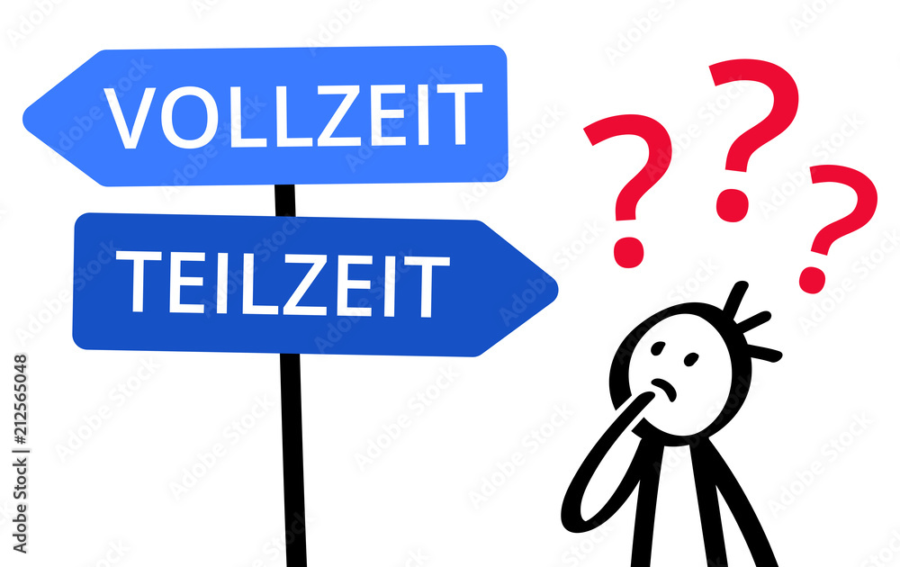 minijob teilzeit vollzeit