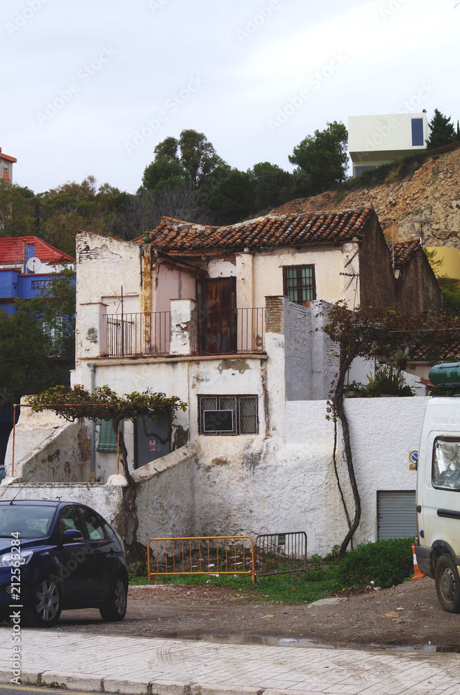 Hiszpania, Malaga ulica, dom, architektura