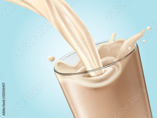 Probiotic or yogurt drink liquid