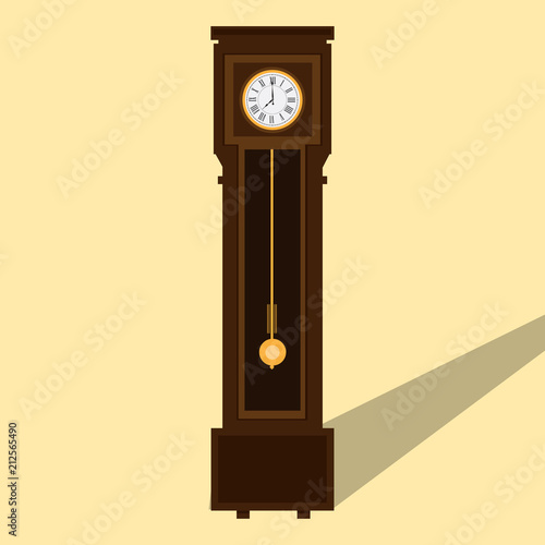 Old antique clock