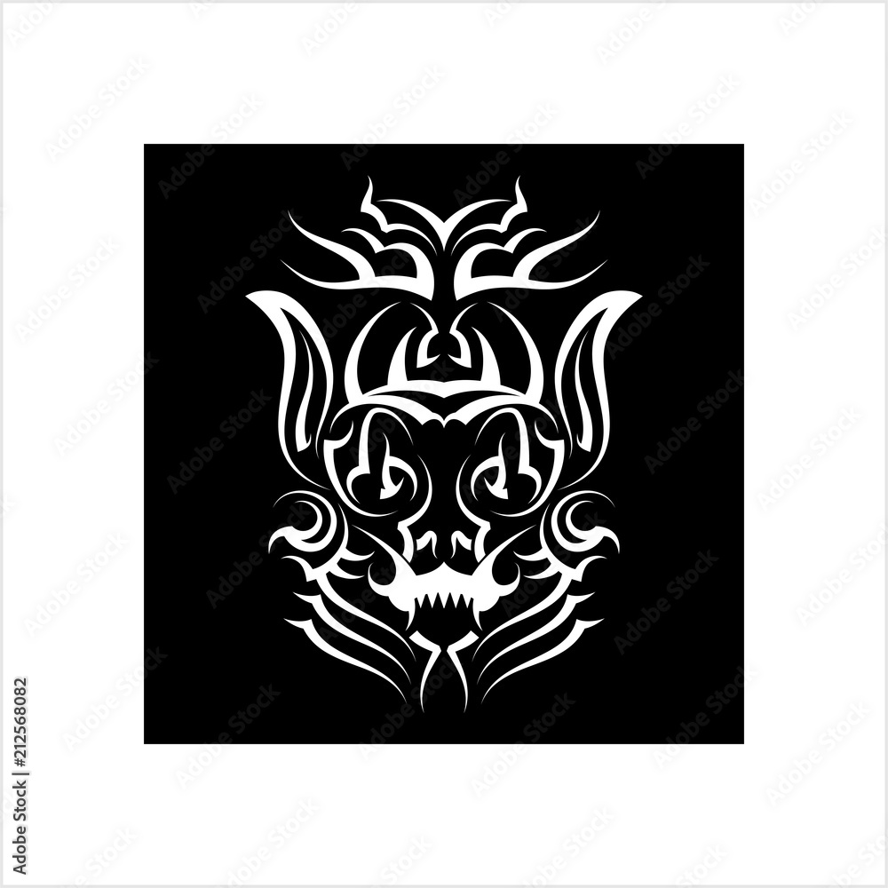 Fototapeta premium Tattoo Beast, Beast