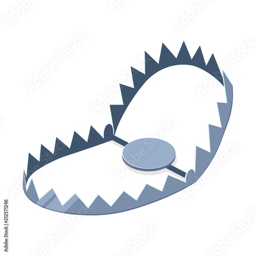 Bear trap icon