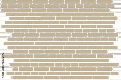 Vector brick wall