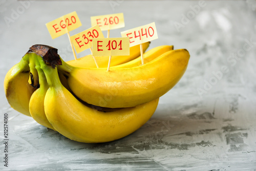 Banana Fruit with natural E additives