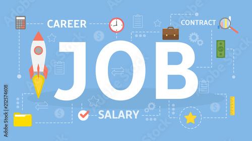 Job concept illustration