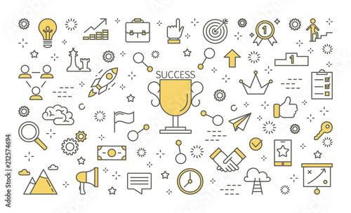 Success concept illustration