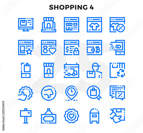 Dashed Outline Icons Pack for UI. Pixel perfect thin line vector icon set for web design and website application.