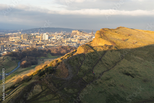 Arthur Seat and Holyrood Park in Edinburgh
