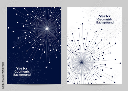 Modern brochure cover design