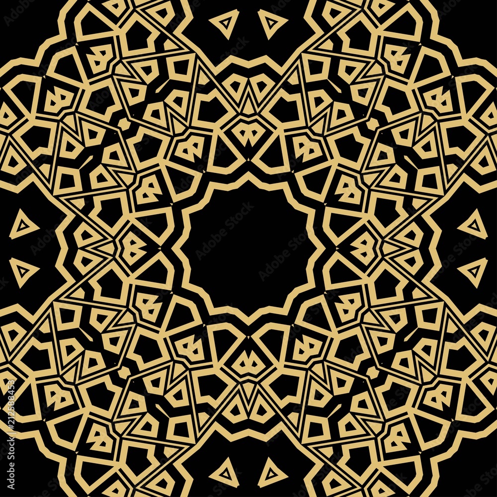Seamless stylish vector illustration with geometric pattern. Abstract design. For super wallpaper, decorative design Seamless stylish vector illustration with geometric pattern. Abstract design. For super wallpaper, decorative design