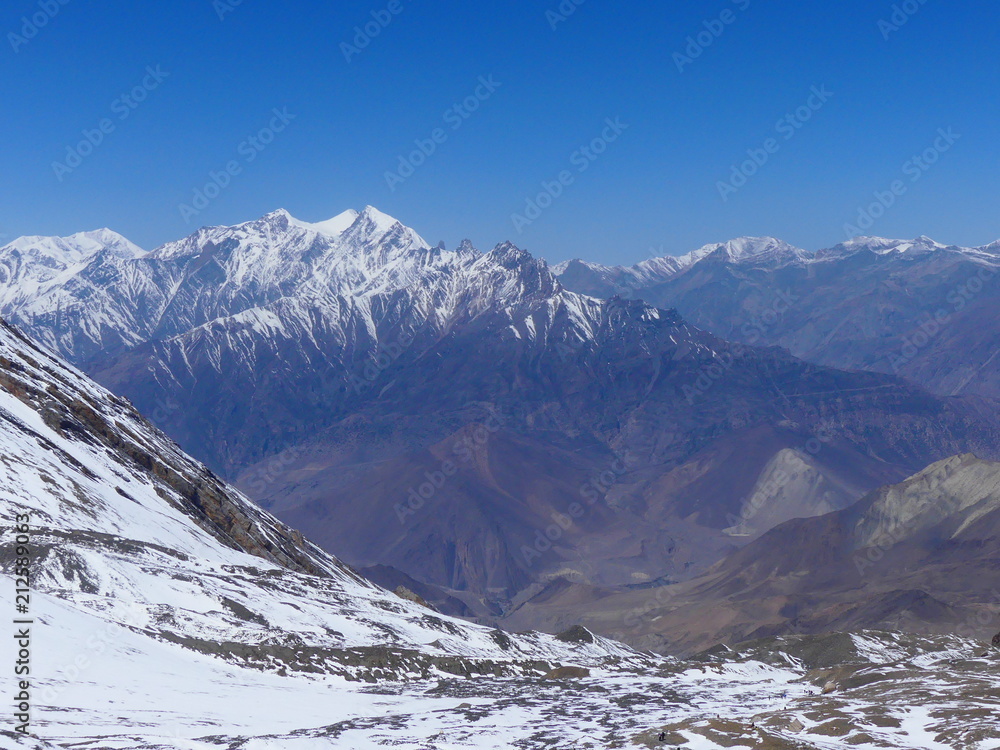 Gipfel im Himalaya