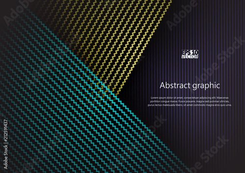 Graphic illustration with geometric pattern. Eps10 Vector illustration.