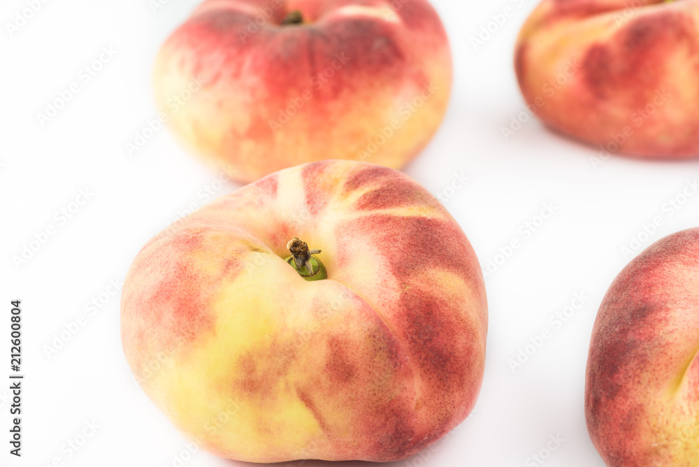 Donut white peaches. Donut white peaches.