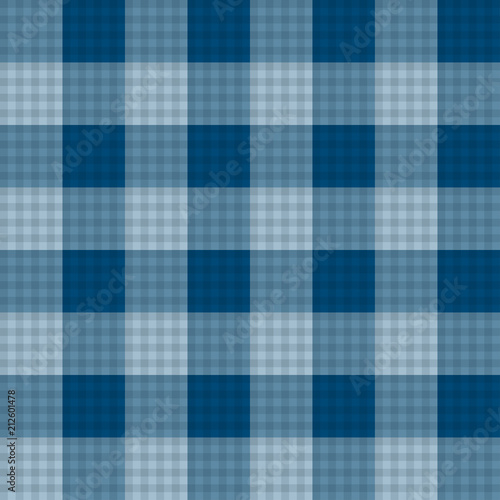 Indigo Blue Tartan Seamless...