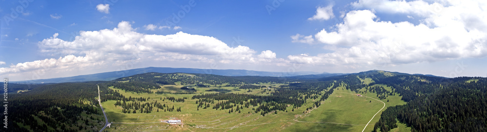 Col du Marchairuz (el. 1447 m.) is a high mountain pass in the Jura Mountains in the canton of Vaud in Switzerland.  It connects Le Brassus and Bière.