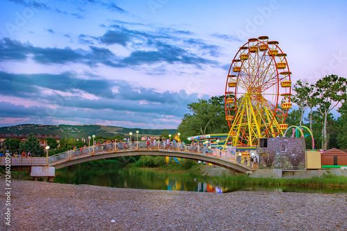 Ferris wheel at the fair