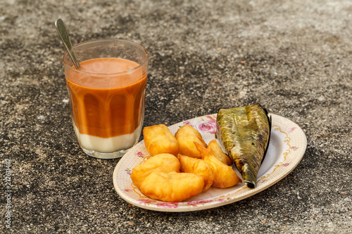 Breakfast in Thailand.