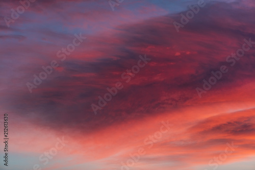 beautiful sunset clouds © babaroga