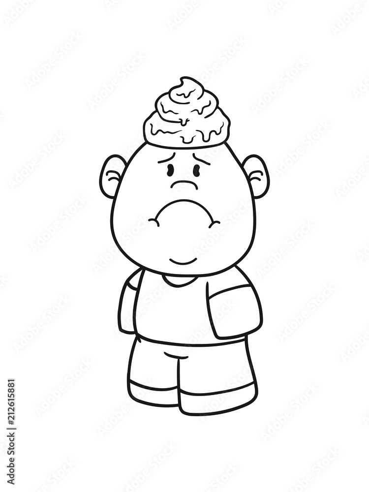 scheiße haufen häufchen kacke kot fladen großer kopf kleiner mann junge gesicht traurig weinen heulen tränen unglücklich depressiv clipart comic cartoon scheiße haufen häufchen kacke kot fladen großer kopf kleiner mann junge gesicht traurig weinen heulen tränen unglücklich depressiv clipart comic cartoon