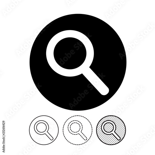 Search icon sign