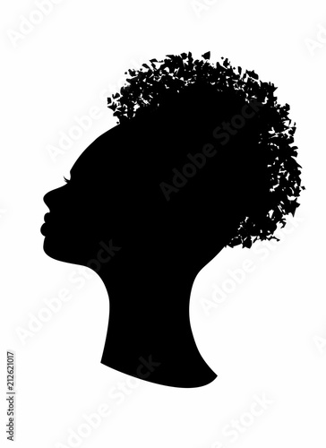 profile of an African woman