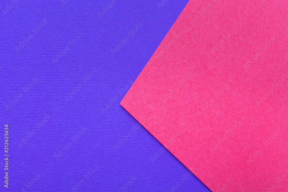 Blue and pink cardboard texture background. Trending colors, geometric background of the cardboard. Colorful soft paper background.Pastel color. Blue and pink cardboard texture background. Trending colors, geometric background of the cardboard. Colorful soft paper background.Pastel color.