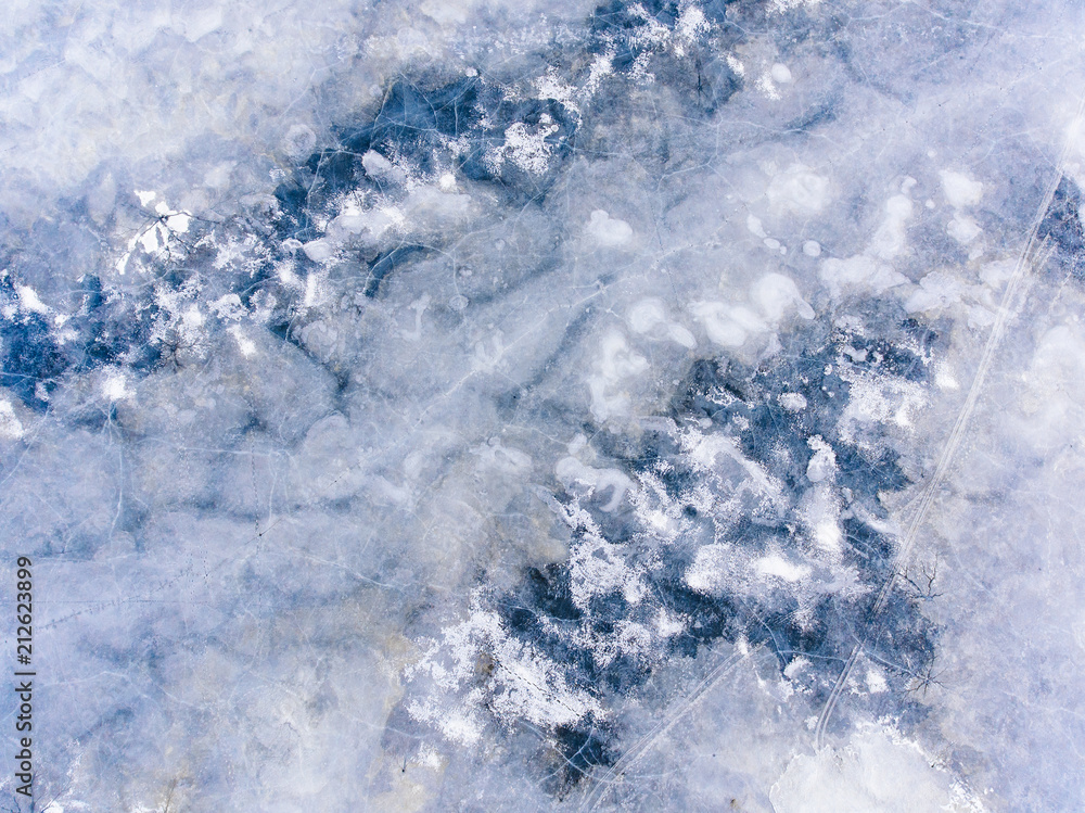texture blue ice