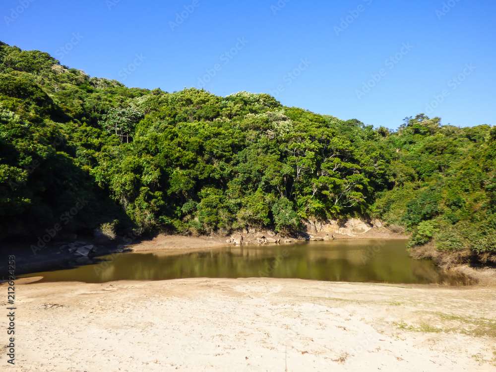 Lagoa das Lavadeiras at Morro das Aranhas in Florianopolis, Brazil Lagoa das Lavadeiras at Morro das Aranhas in Florianopolis, Brazil