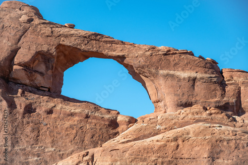 Skyline Arch in Arches National Park  Utah