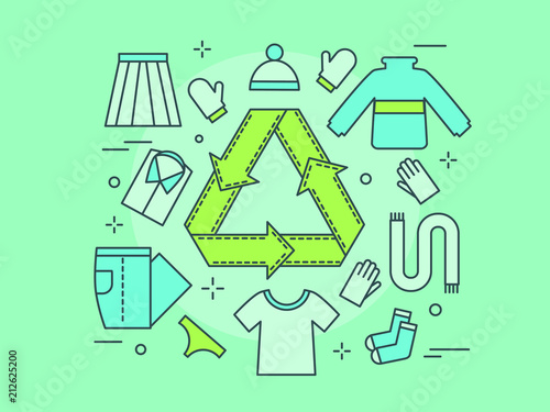 recycling of  clothes